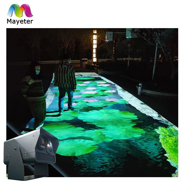 Proiecție interactivă pe podea