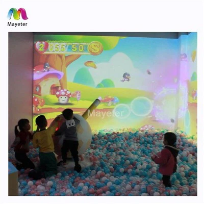 Centrul de îngrijire a copiilor Jocuri interactive Software de proiecție Loc de joacă interior distractiv