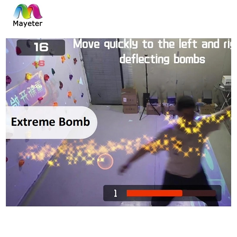 65 Inch Indoor AR Kinect Senzor Interactive Games Projector Equipment For Kids