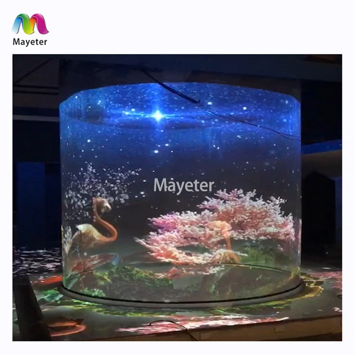 Ecran proiector 3D Mesh pentru exterior Proiector de proiectie rezistent la apa